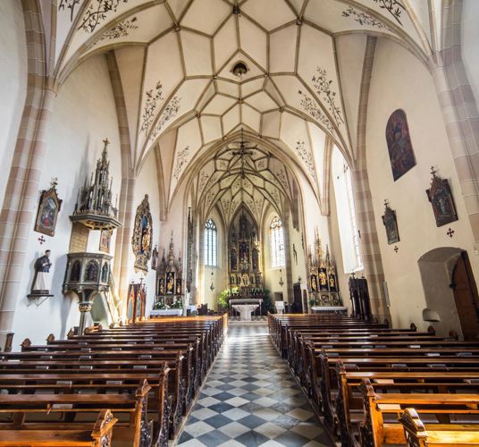 Im Inneren der Pfarrkirche